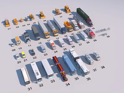 Modern Special Vehicle 3d model