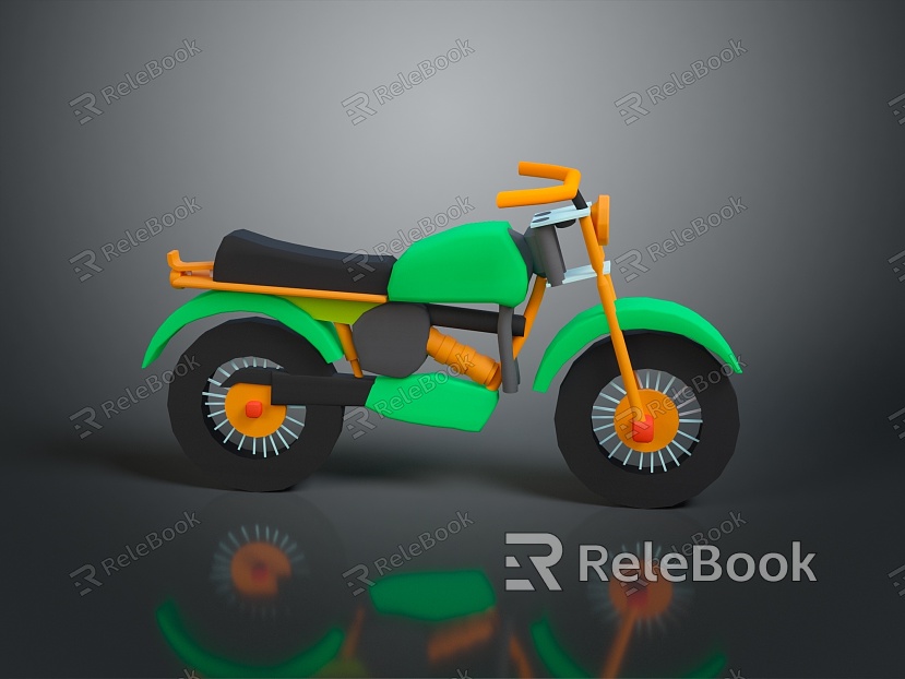 Motorcycle Two-wheeled Motorcycle Cross-country Motorcycle Road Race Motorcycle Motor Vehicle Transport model