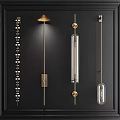 Modern Elegant Wall Sconces with Brass Brackets and Glass Shades Decorative Design