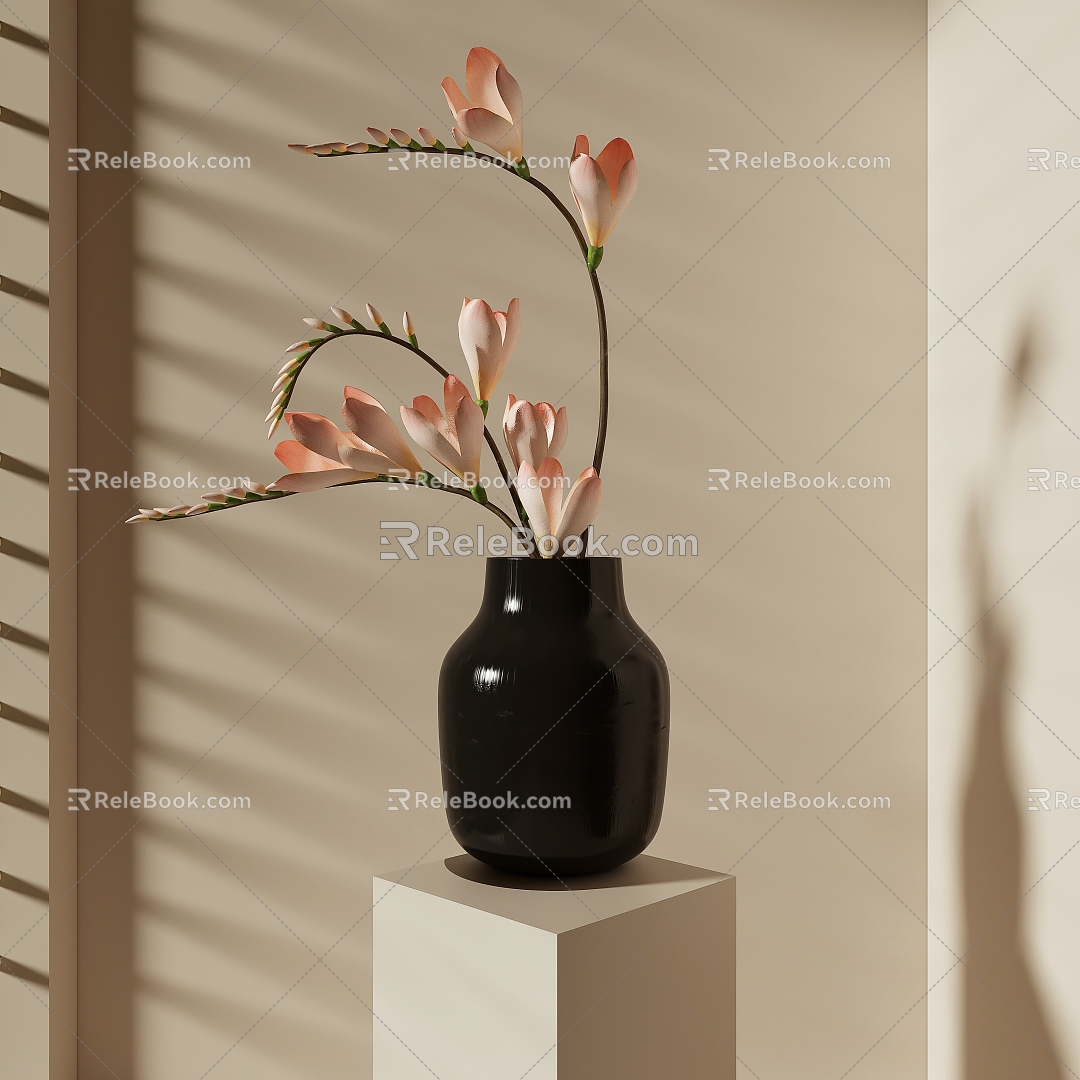 flower flower arrangement 3d model