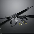 Modern Tactical Firearms Collection Featuring Rifle Pistol Magazines And Bullets