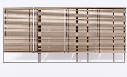 Modern venetian blinds 3d model