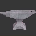 Heavy Duty Blacksmith Anvil Equipment For Metal Forging With Flat Surface And Sturdy Base