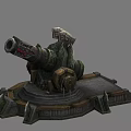 Chinese Artillery Architecture Ancient Architecture Martial Arts Architecture Mythical Architecture 3d model