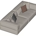 Modern Multiplayer Sofa 3d model