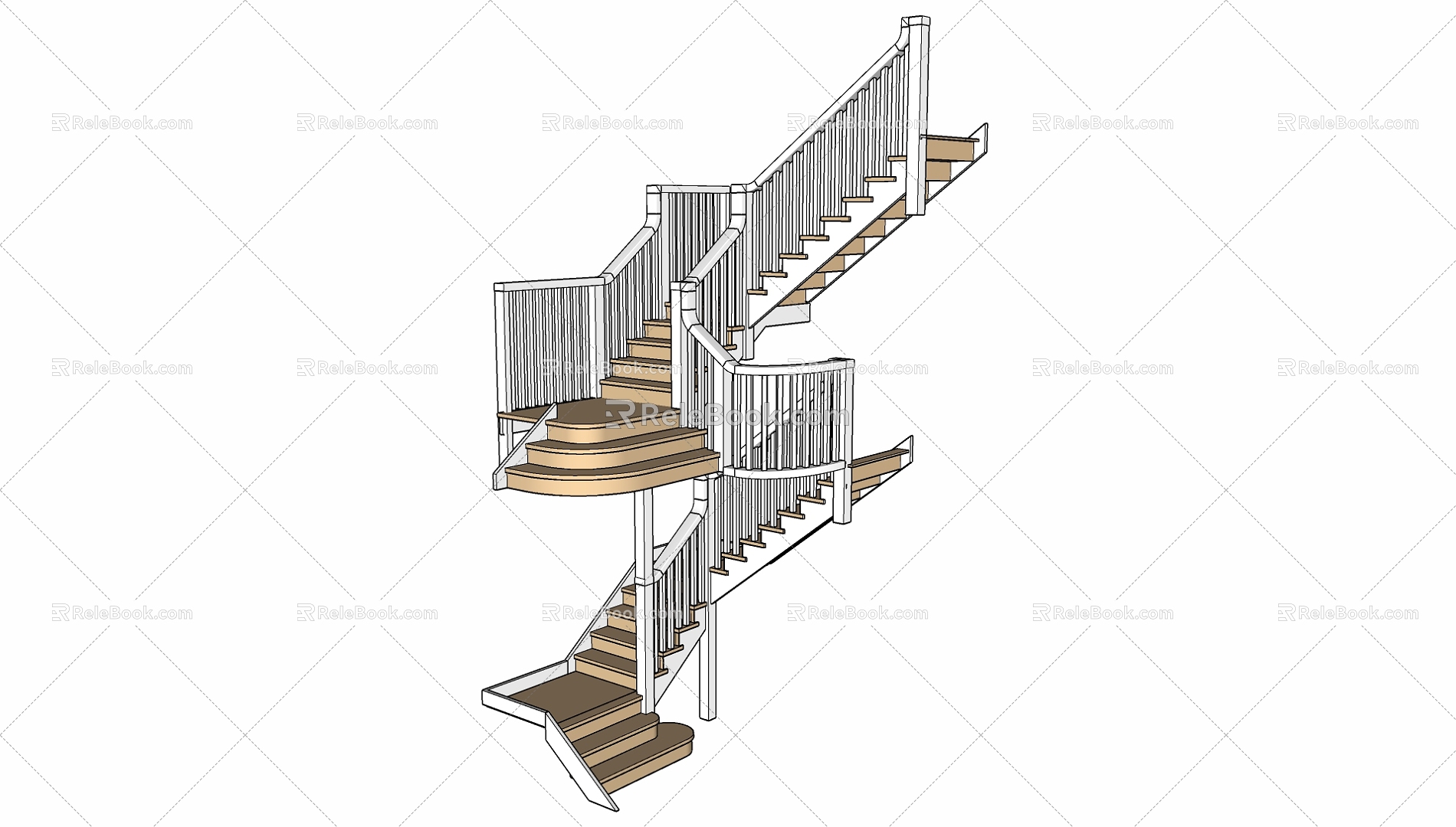 Stairs 3d model