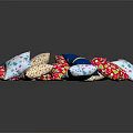 Colorful Decorative Throw Pillows With Various Patterns And Designs For Home Decor