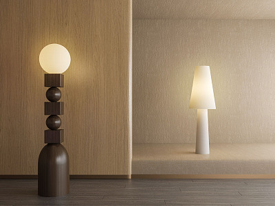 Modern floor lamp Simple floor lamp model