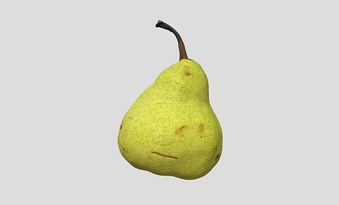 Pear 3 Scan Pear Fruit Fragrant Pear 3d model