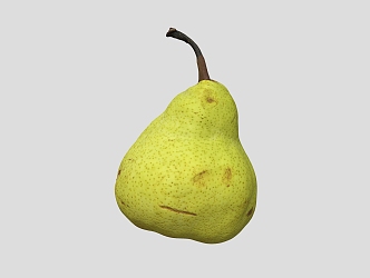 Pear 3 Scan Pear Fruit Fragrant Pear 3d model