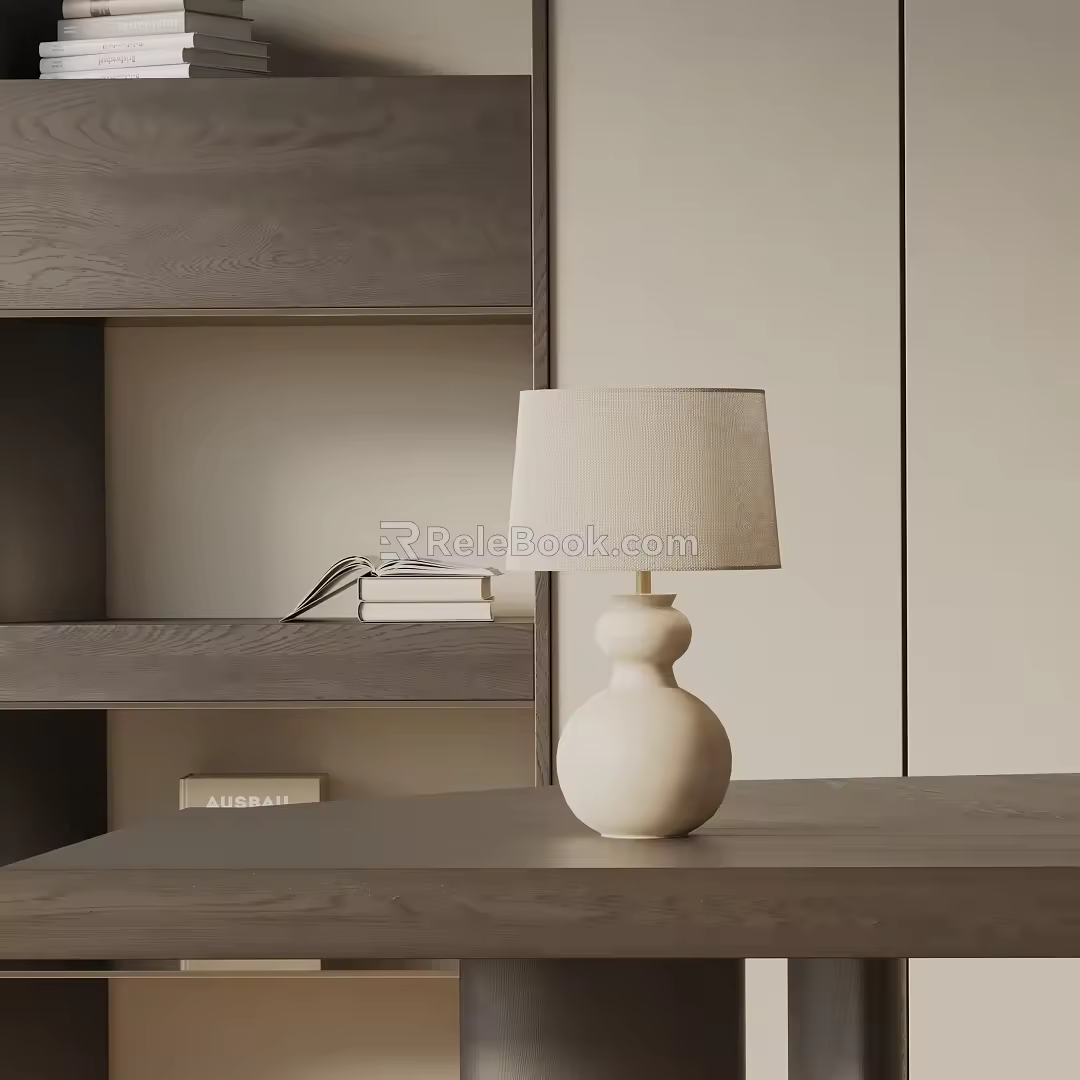 Modern table lamp 3d model