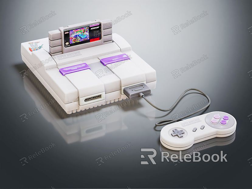 Modern game console Nintendo game console model