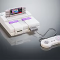 Modern game console Nintendo game console 3d model