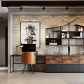 Modern Living Room Interior Design With Sofa Coffee Table Plants Pendant Lights And TV Unit