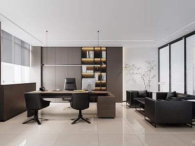 Modern General Office 3d model