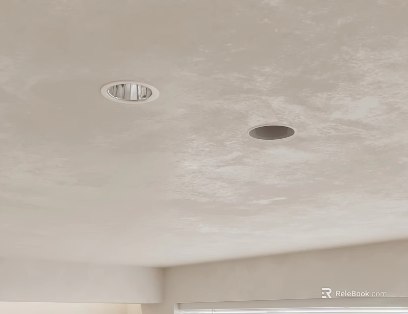 Ceiling Recessed Lights And Spotlights For Modern Interior Design Setup 3d model 