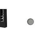 Modern Wooden Shoe Cabinet With LED Lighting Tiered Shelves And Sleek Storage Design