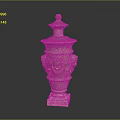 Columns Stone Columns Stone Columns Old Columns Roman Columns Roman Columns Classical Columns Greek Columns 3d model