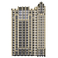 Residential Building 3d model