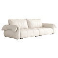 Double sofa 3d model