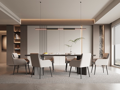 Modern Restaurant 3d model