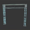 Industrial Metal Truss Support Equipment With Heavy Duty Frame Structure