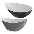 Modern Freestanding Bathtubs With Unique Shapes 3d model