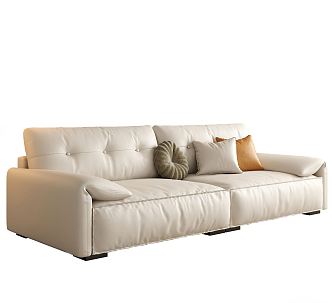 Modern double sofa 3d model