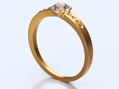 Ring Gold Ring Jewelry Bracelet Gold Jewelry Ornaments Bracelet 3d model