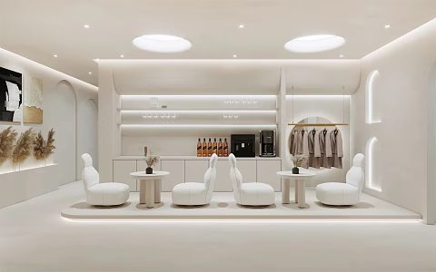 Modern Beauty Salon 3d model