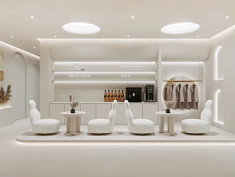 Modern Beauty Salon 3d model