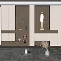 Elegant Modern Shoe Cabinet With Wooden White Design And Display Area Interior