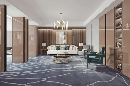 Reception Room 3d model