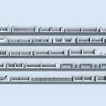 Modern Building Facade Designs With Multiple Layers Railings And Color Combinations