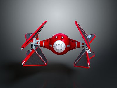 Modern Spaceship Spacecraft 3d model