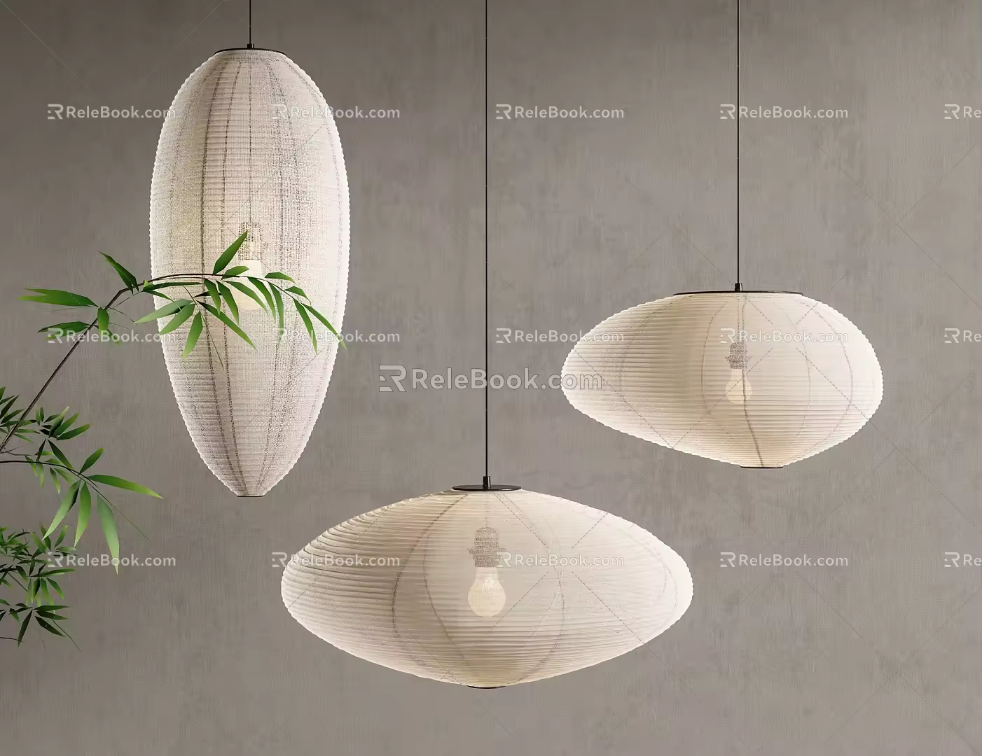 Quiet chandelier 3d model