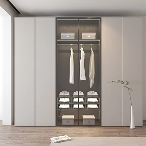 Modern wardrobe 3d model