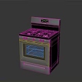 Modern Stainless Steel Gas Stove With Sleek Design Burners And Oven As Kitchen Appliance