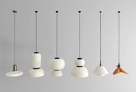 Small chandelier decorative chandelier 3d model