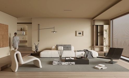 Living room 3d model