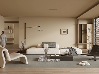 Living room 3d model