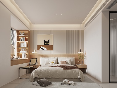 Modern Bedroom 3d model