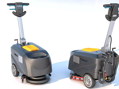 Two Types Of Daily Use Cleaning Appliances 3d model