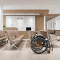 Modern Hospital Hall Hospital 3d model