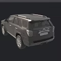 Dark Toyota SUV With Roof Rack Alloy Wheels And Modern Design