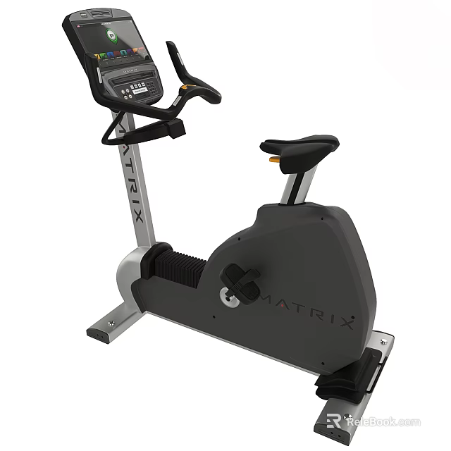 MATRIX Indoor Exercise Bike With Ergonomic Design Digital Console And Comfortable Seat 3d model 