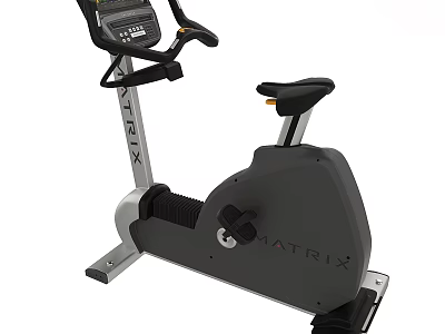 MATRIX Indoor Exercise Bike With Ergonomic Design Digital Console And Comfortable Seat 3d model