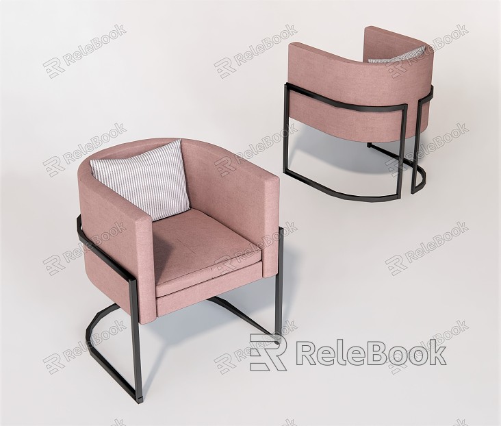 Modern Dining Chair Leisure Chair Sofa Chair Pillow Chair model