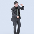 Men Suit Men Business People Workplace People 3d model