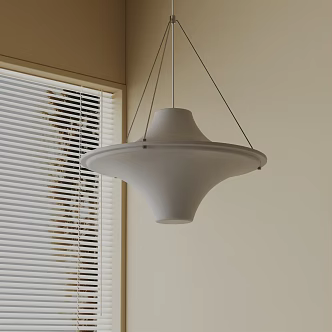 Modern chandelier 3d model